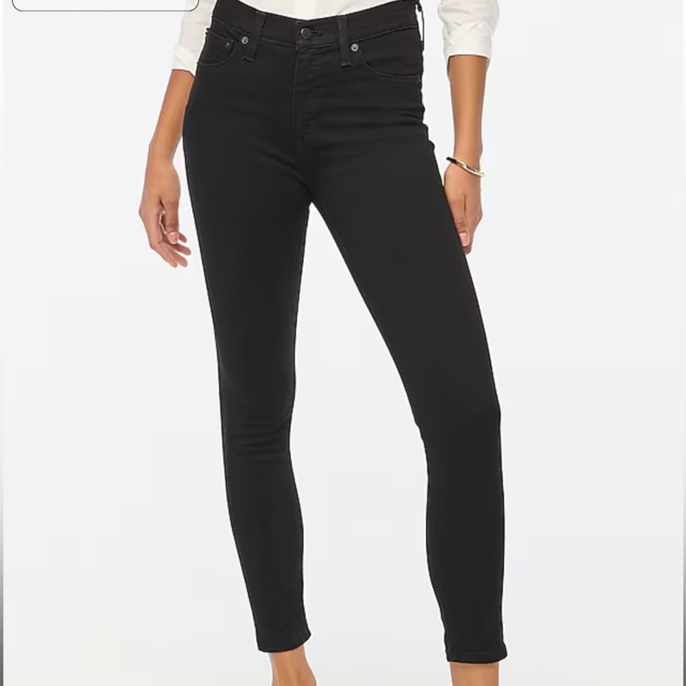 J. Crew Black Skinny Jeans